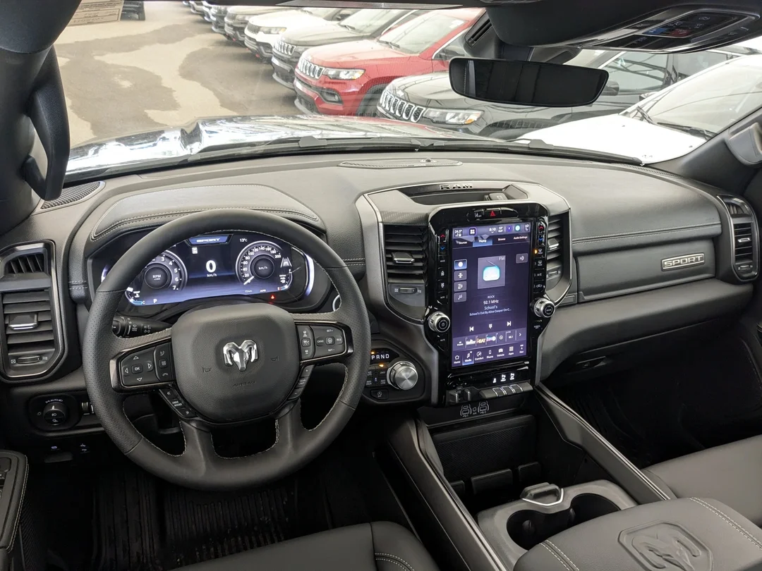 New 2026 Grey RAM Sport - - 4x4 - 5.7L HEMI V8 - Trailer Brake Control - 27- Gal Fuel Tank - Mopar Mats & More! image 25