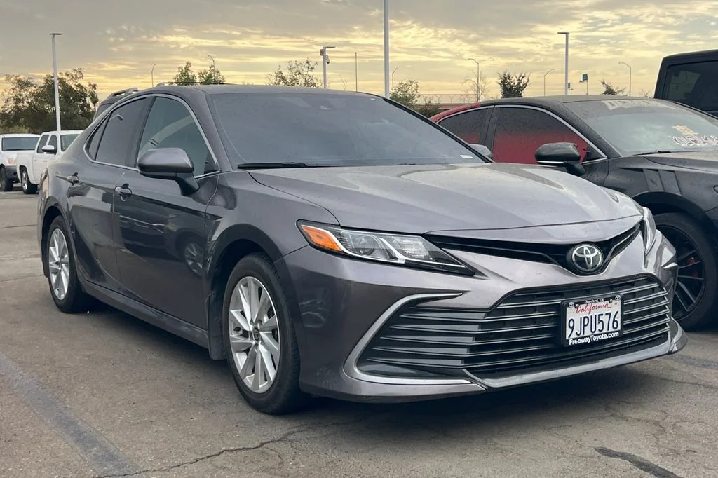 Used 2024 Gray Toyota LE image 2