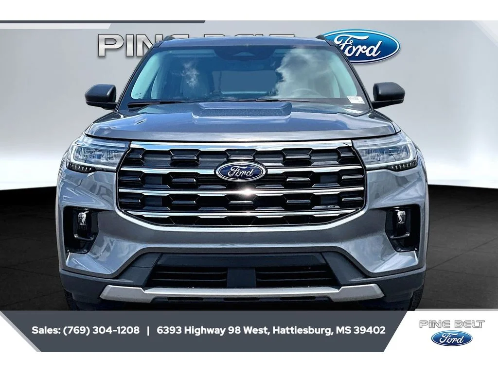 New 2026 Carbonized Gray Metallic Ford Active image 3