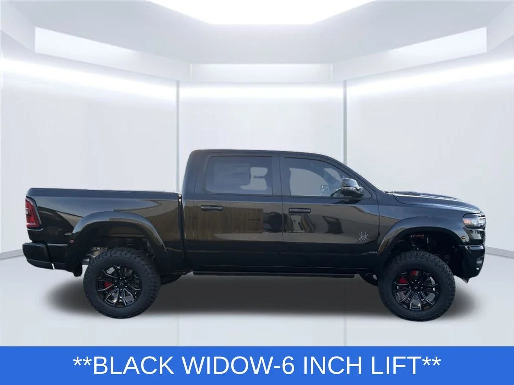 New 2026 Diamond Black Crystal Pearl-Coat Exterior Paint RAM Big Horn/Lone Star image 4