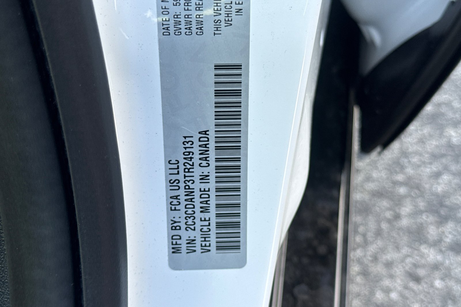 New 2026 White Knuckle Exterior Paint Dodge R/T image 26
