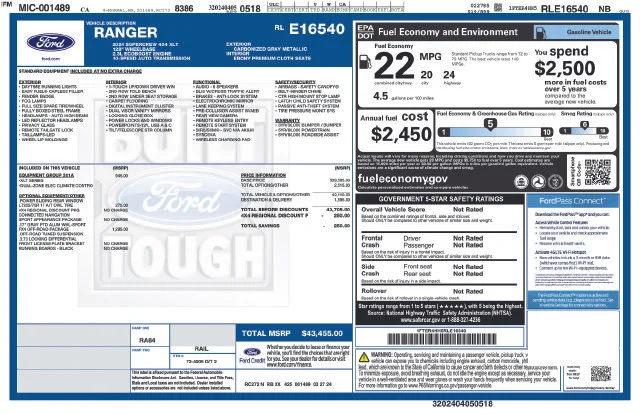 Used 2024 Gray Metallic Ford XLT image 35