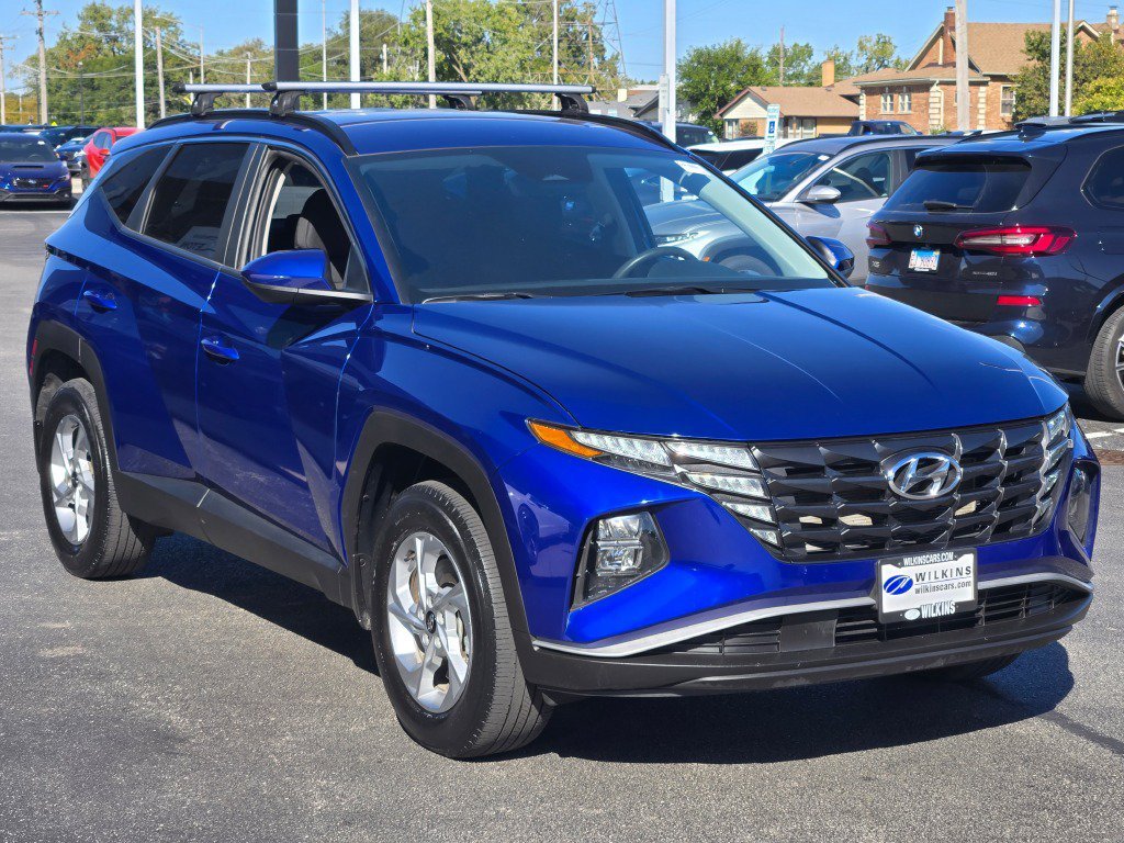 Certified Used 2024 Intense Blue Hyundai SEL image 4