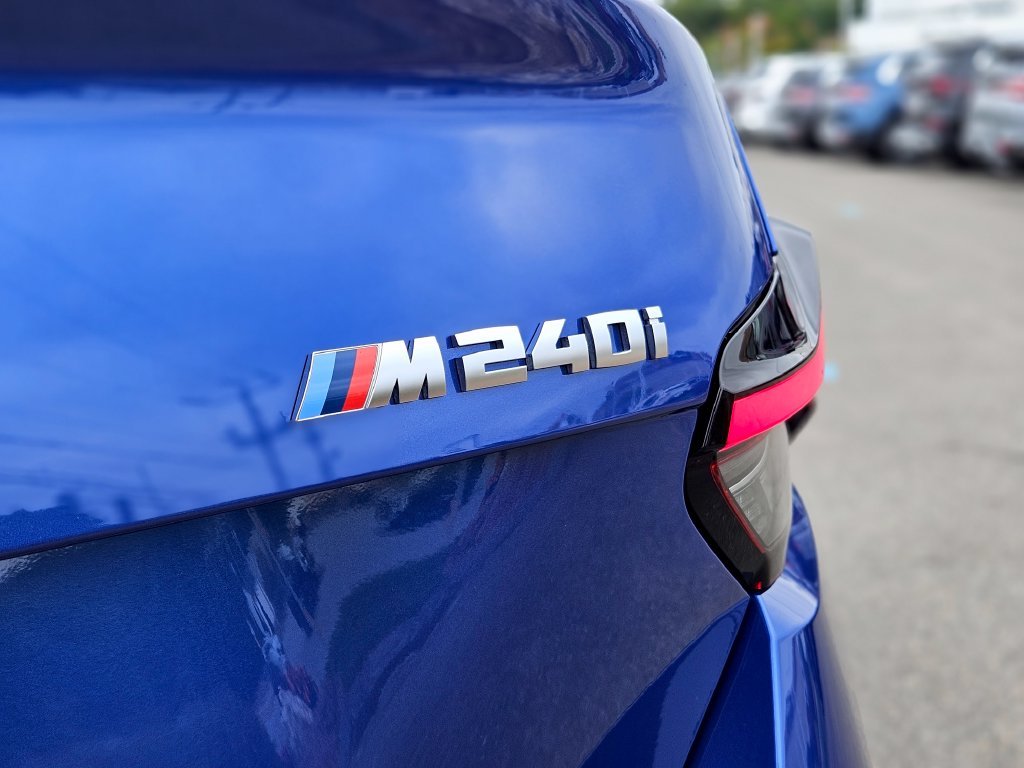 Used 2025 Portimao Blue Metallic BMW M240i image 12