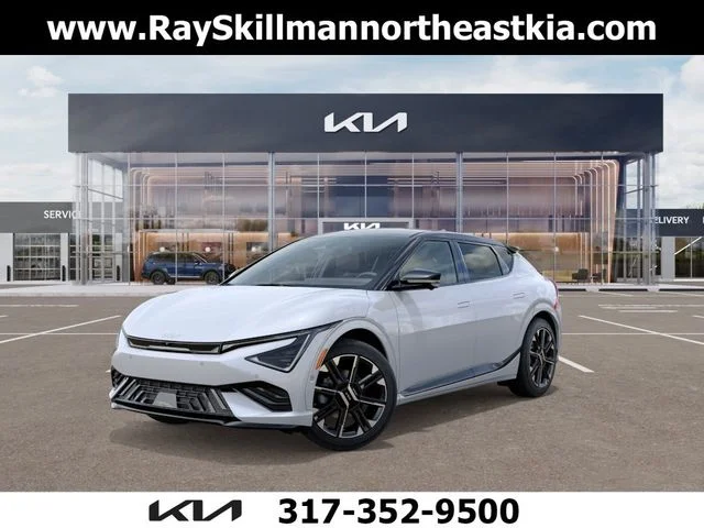 New 2026 Glacial White Pearl / Black Ro Kia GT-Line AWD image 1