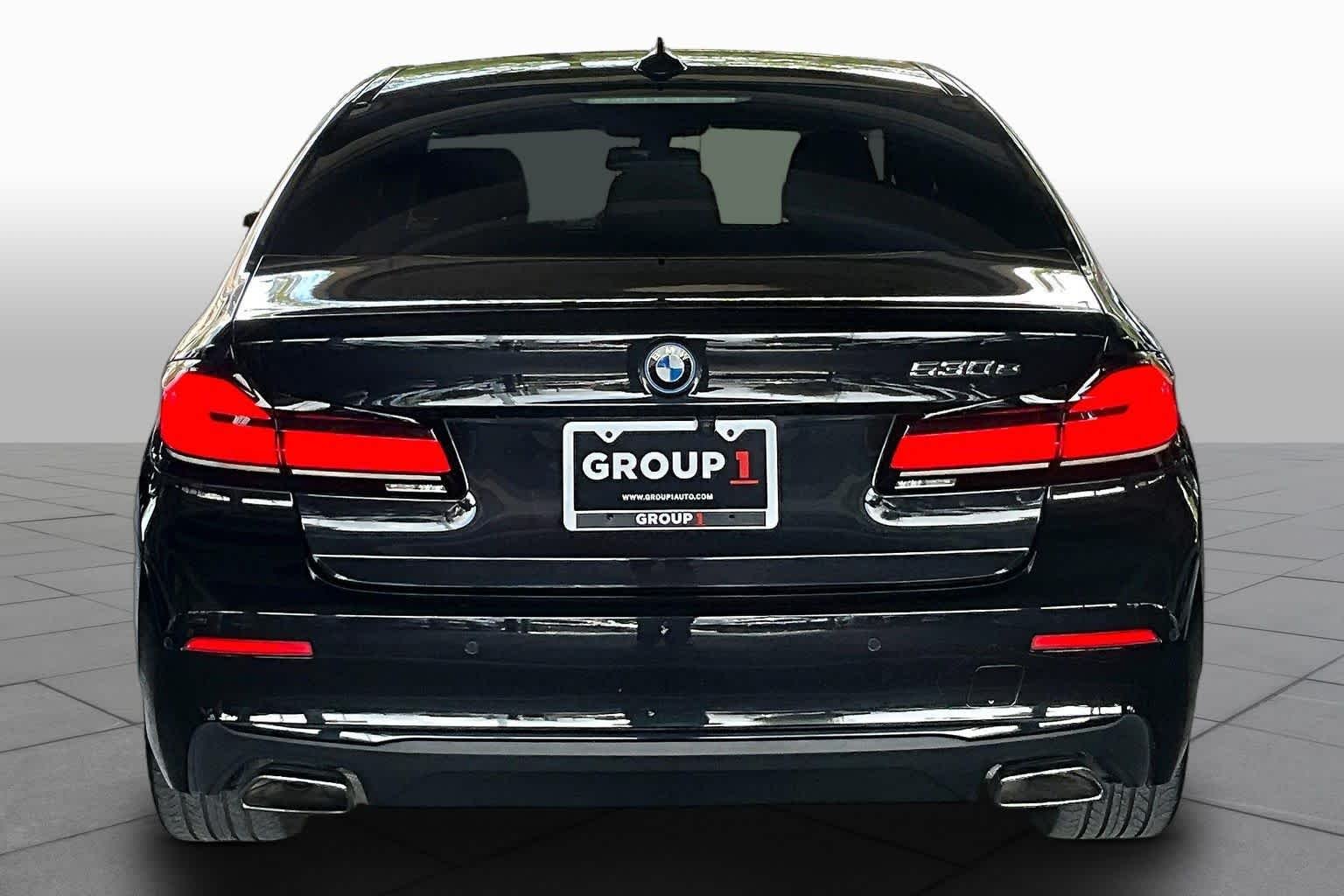 Used 2023 Black Sapphire Metallic BMW 530e image 4