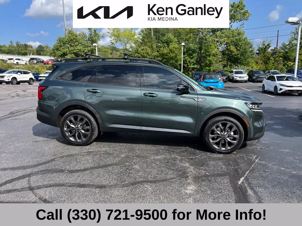 Certified Used 2022 Green Kia X-Line SX Prestige image 8