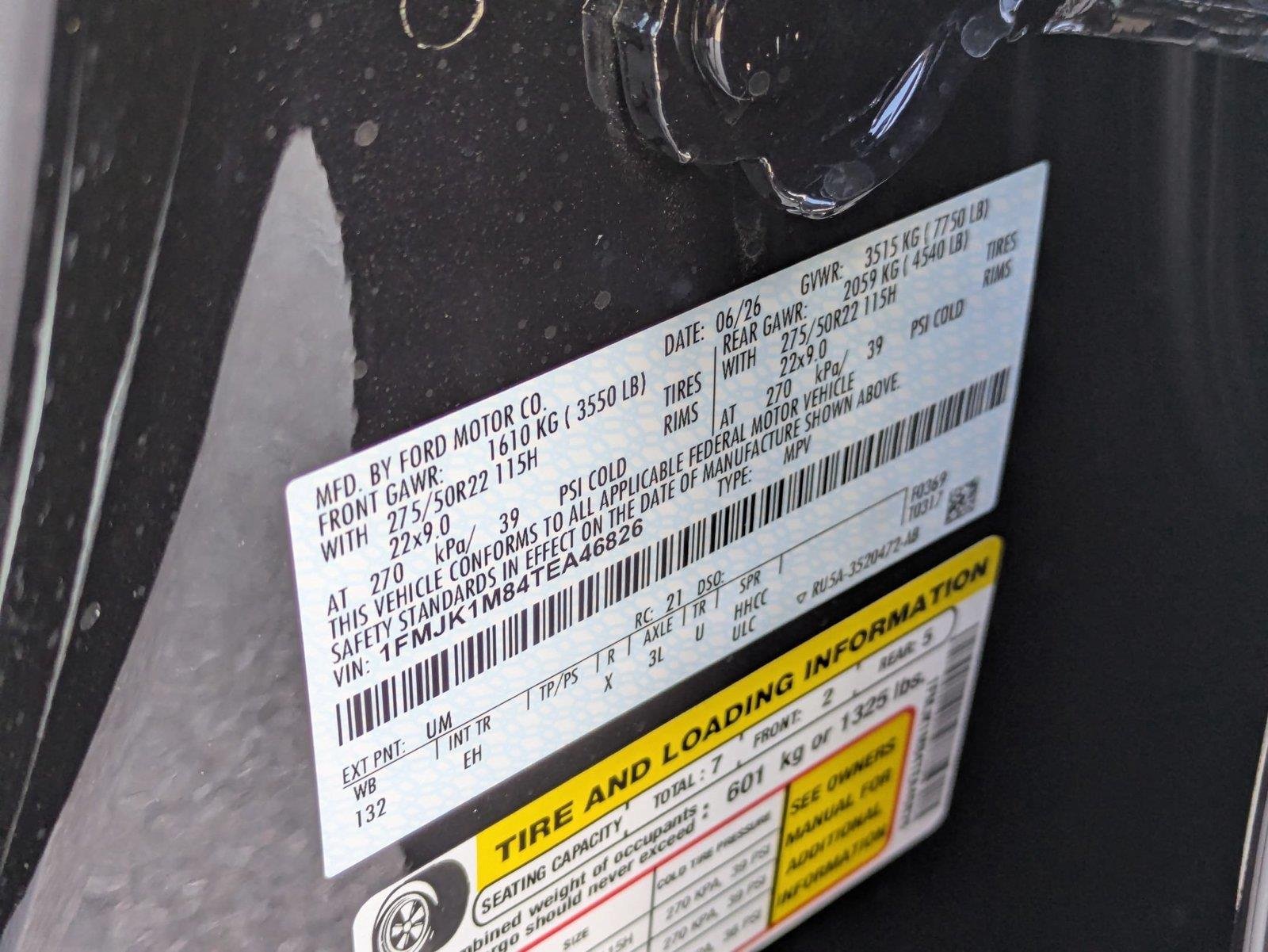New 2026 Agate Black Metallic Ford MAX Platinum® image 39