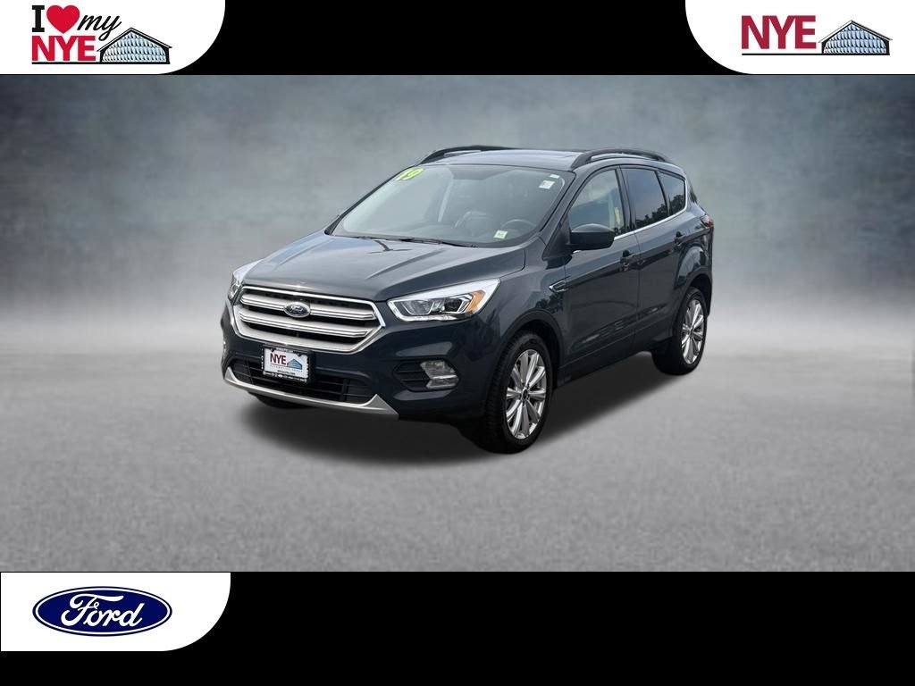 Certified Used 2019 Sea Green Ford SEL image 1