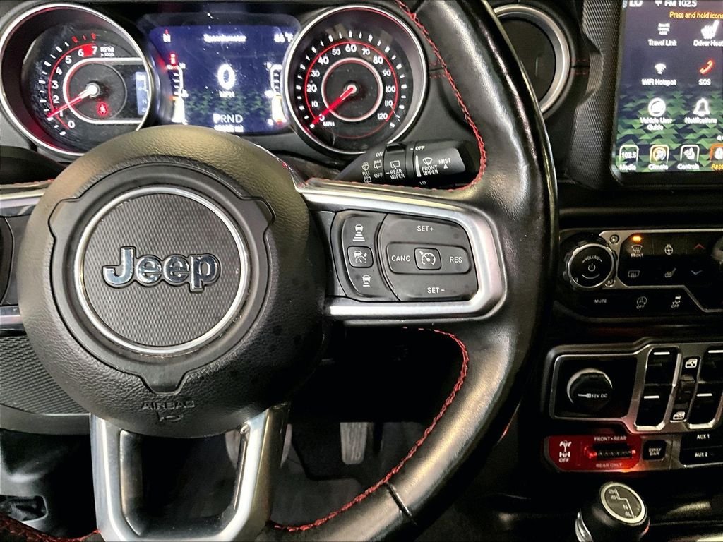Used 2020 Black Clearcoat Jeep Unlimited Rubicon image 25