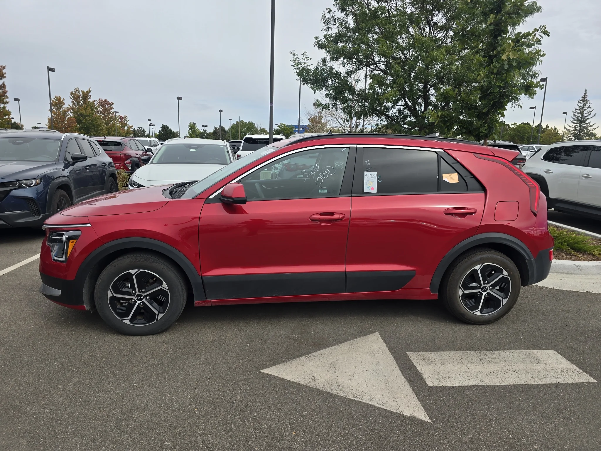 Used 2025 Runway Red Kia LX image 2