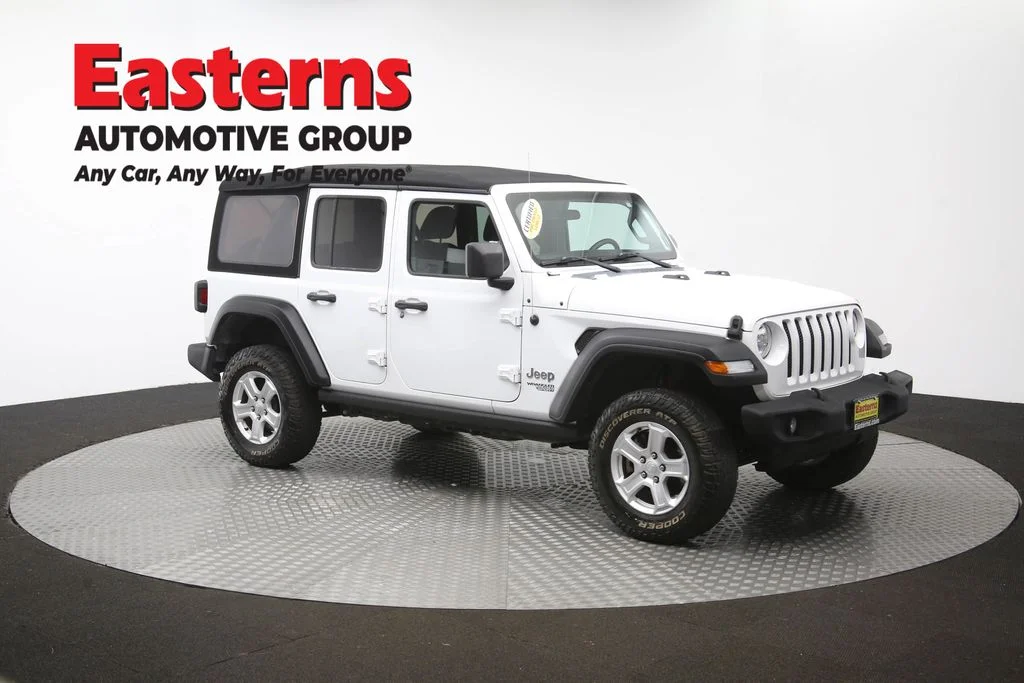 Used 2018 White Jeep Unlimited Sport S image 47