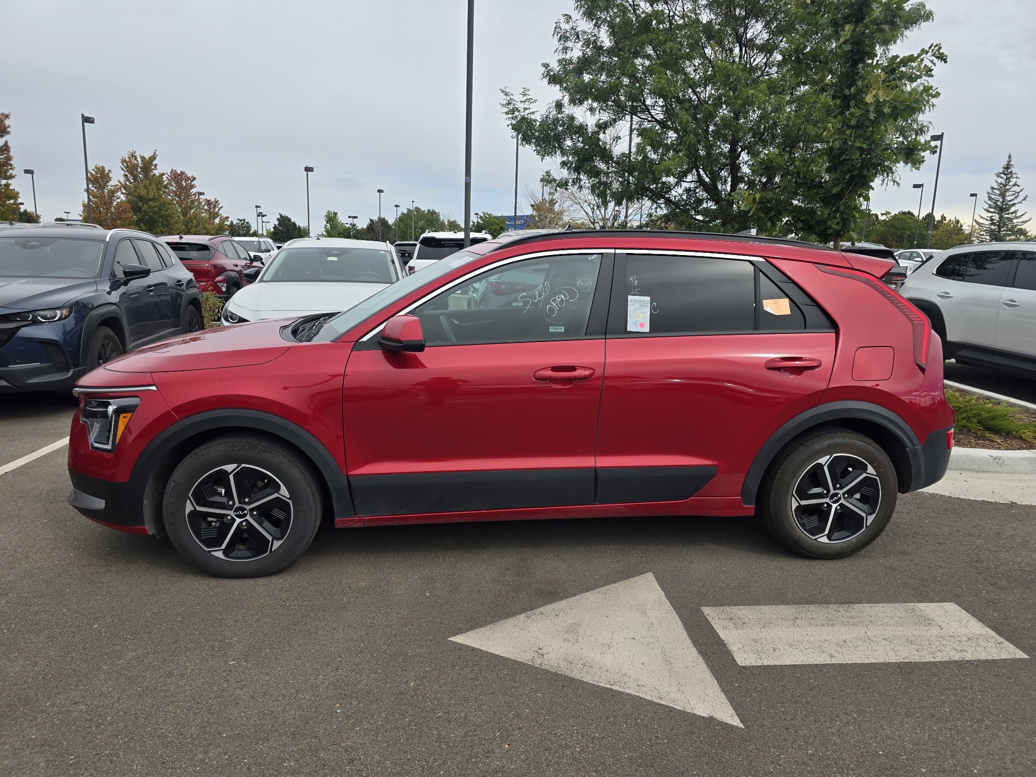 Used 2025 Runway Red Kia LX image 2
