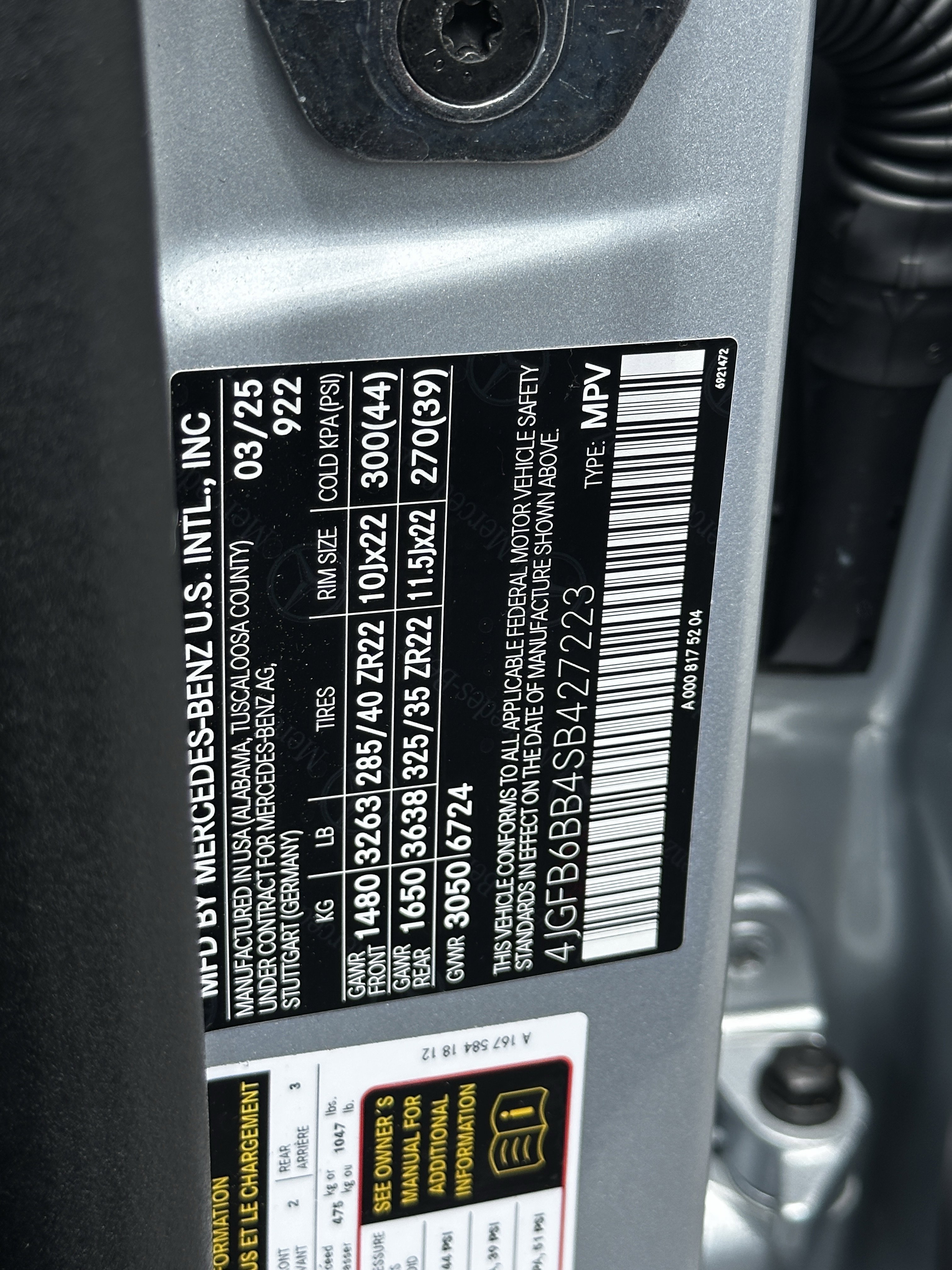 Certified Used 2025 Silver Mercedes-Benz AMG® GLE 53 image 35