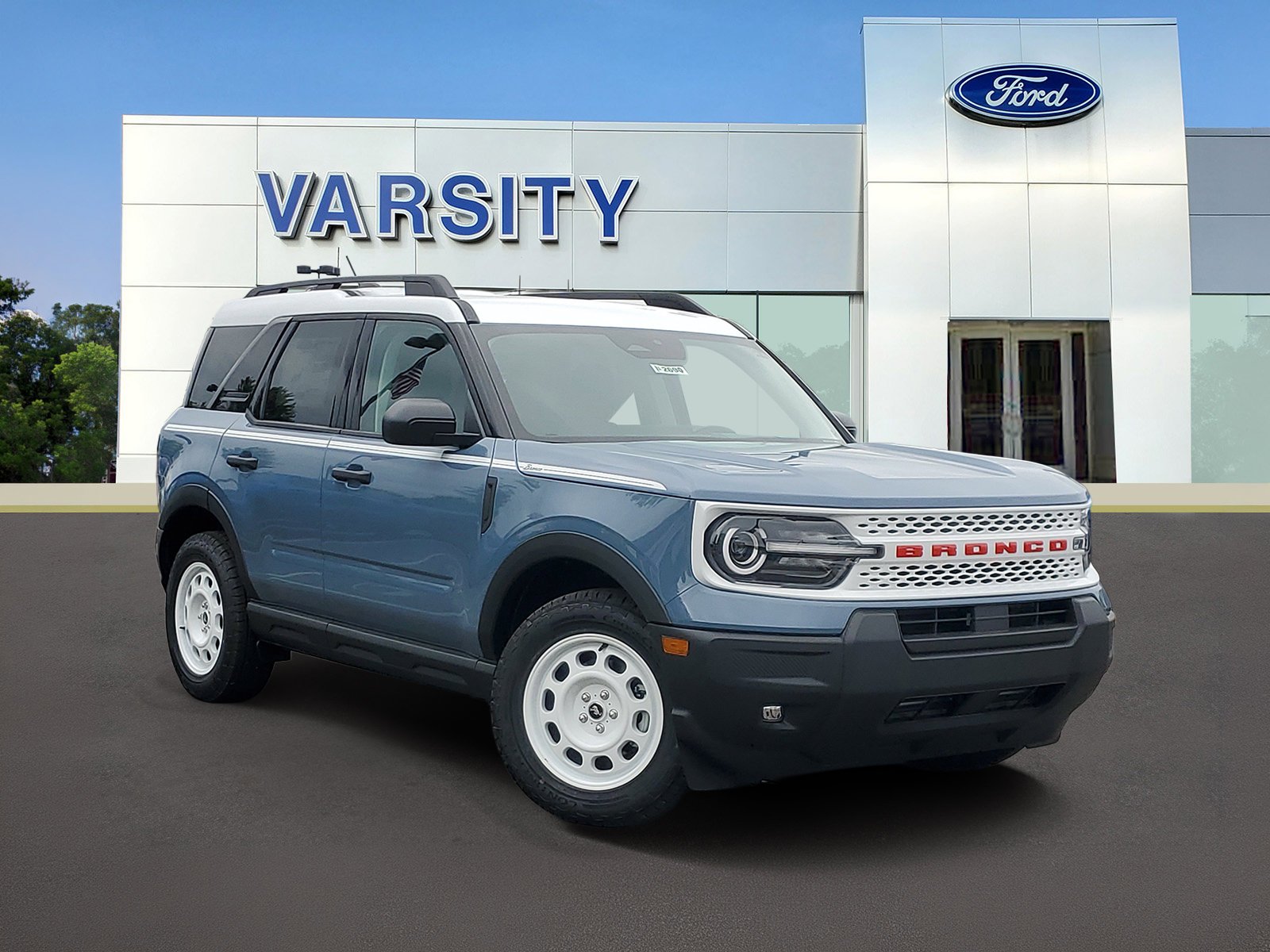 New 2026 Azure Gray Metallic Tri-Coat Ford Heritage image 1
