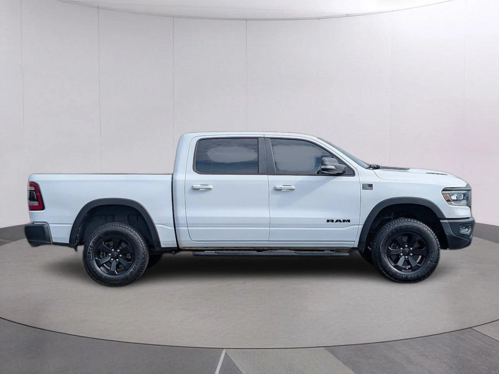 Used 2021 Bright White Clearcoat Ram Rebel image 8