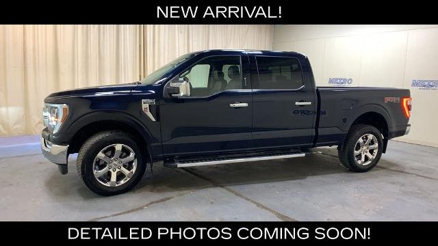 Certified Used 2022 Blue Metallic Ford Lariat image 53