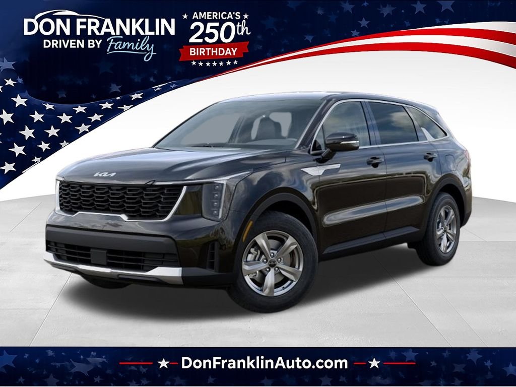 New 2026 Ebony Black Kia LX image 1