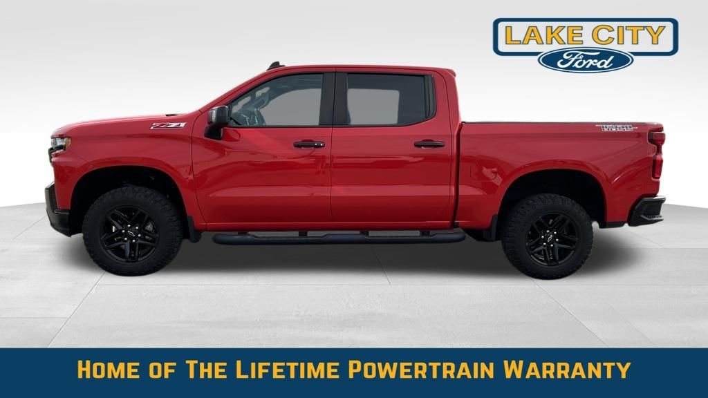 Used 2021 Chevrolet Silverado 1500 LT Trail Boss with VIN 3GCPYFEDXMG346757 for sale in Lake City, Minnesota