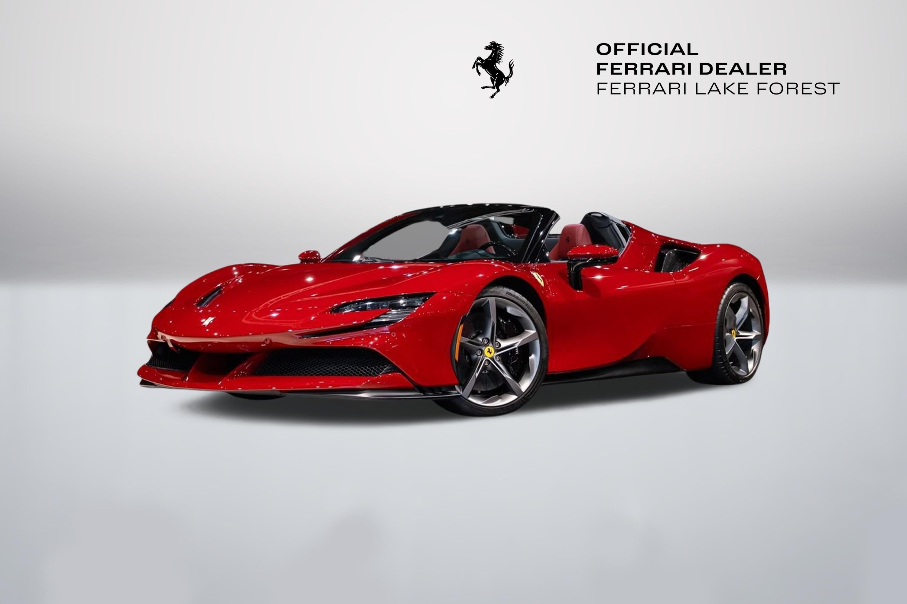Certified Used 2022 Rosso Mugello Ferrari Base image 1