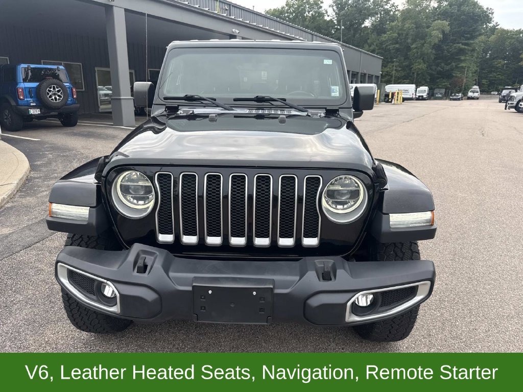 Used 2018 Black Jeep Unlimited Sahara image 9