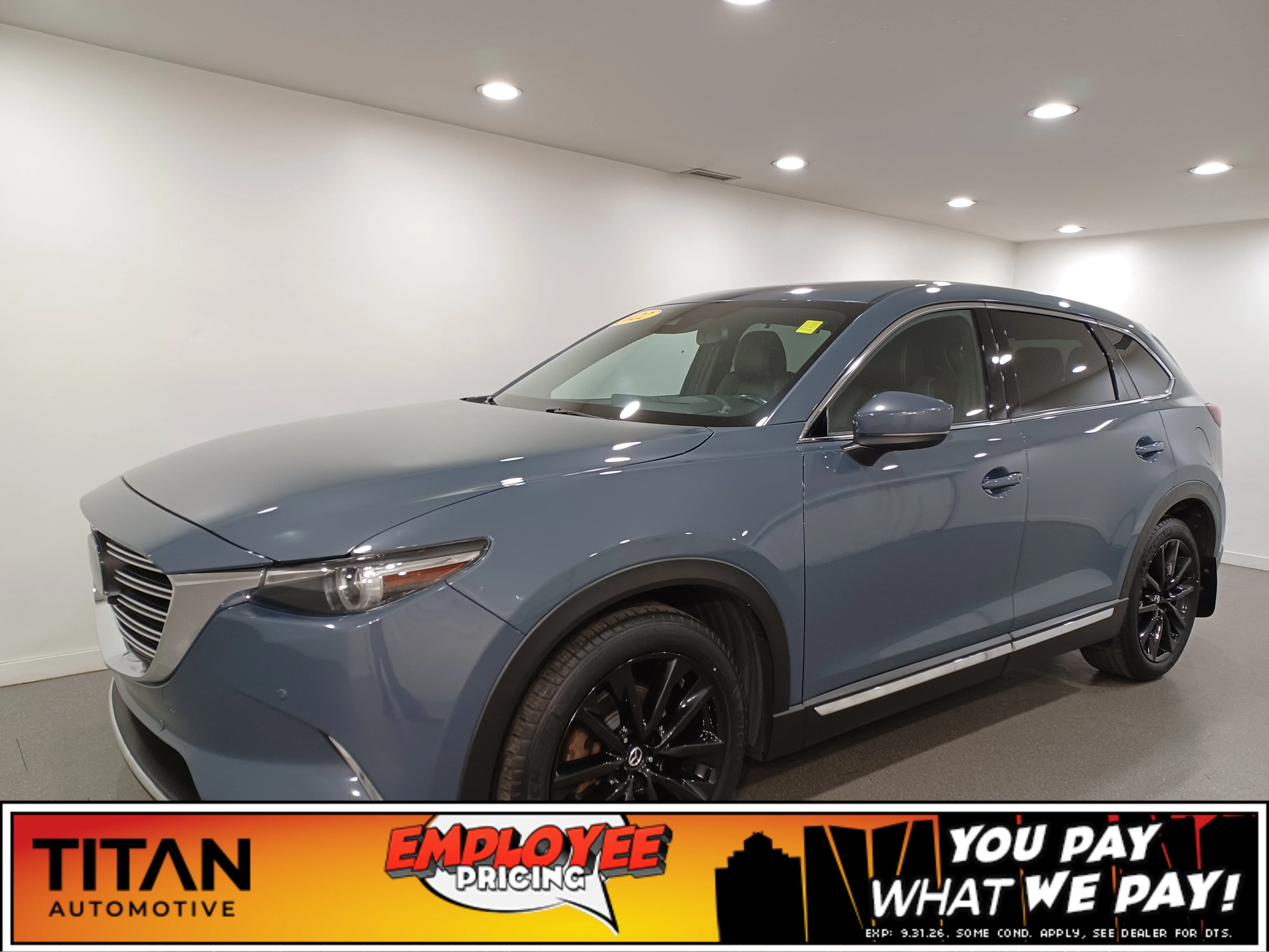 Certified Used 2022 Polymetal Grey Metallic Mazda GT AWD*6 Pass | Adaptive Cruise | Nav | 360 Cam | Cooled Leather | Sunroof | Htd Wheel | Bose Audio image 1