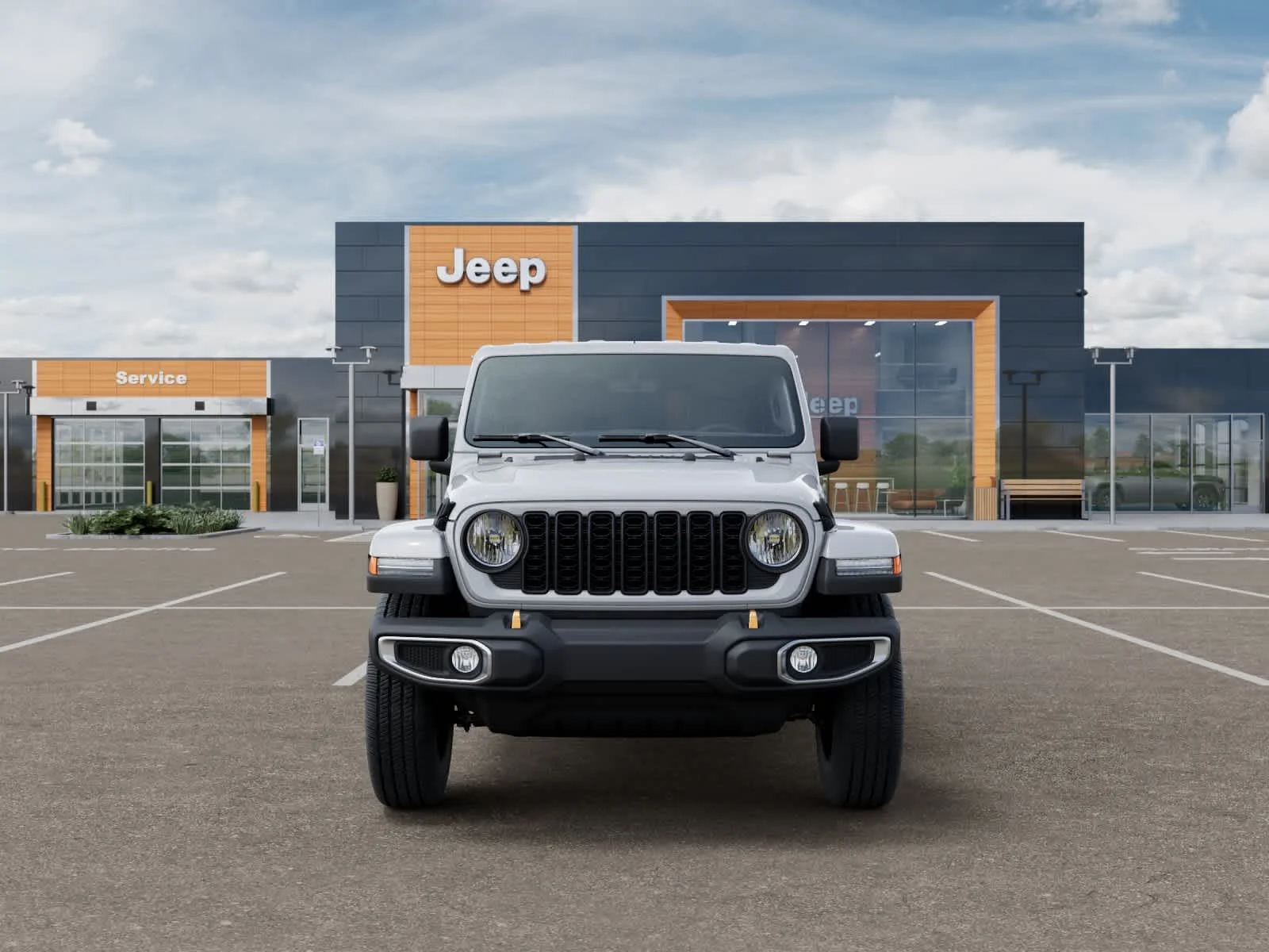 New 2026 Bright White Clearcoat Jeep 85th Anniversary Edition image 6