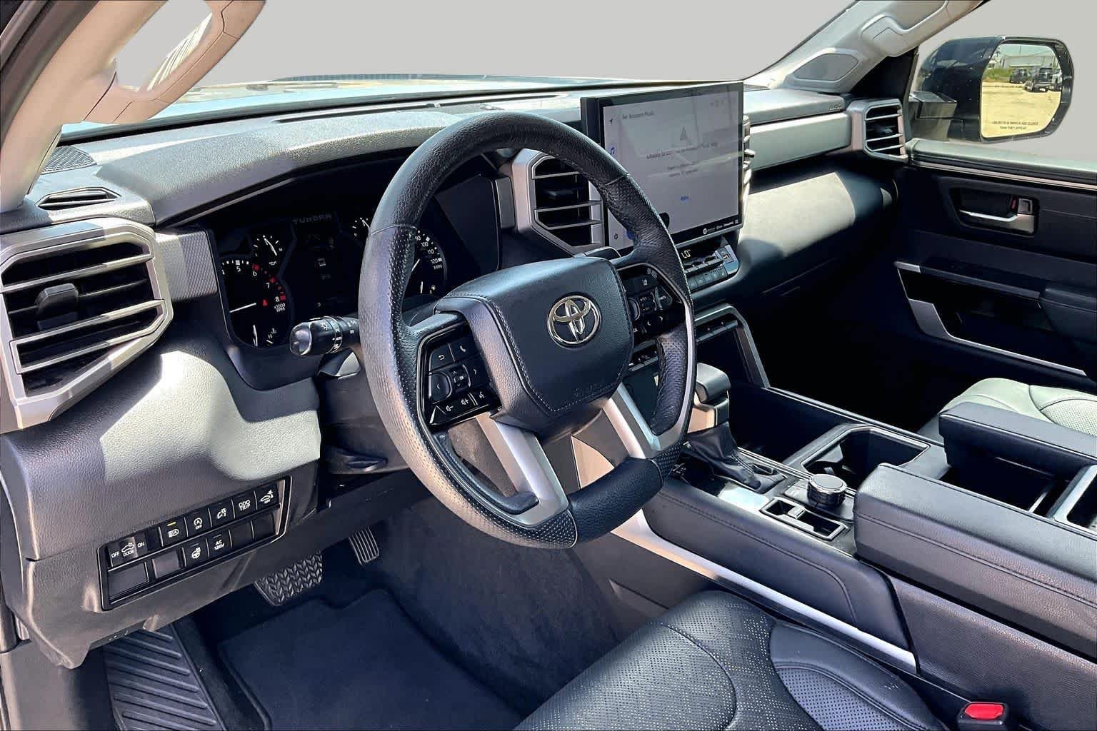 Used 2023 Midnight Black Metallic Toyota Limited image 18