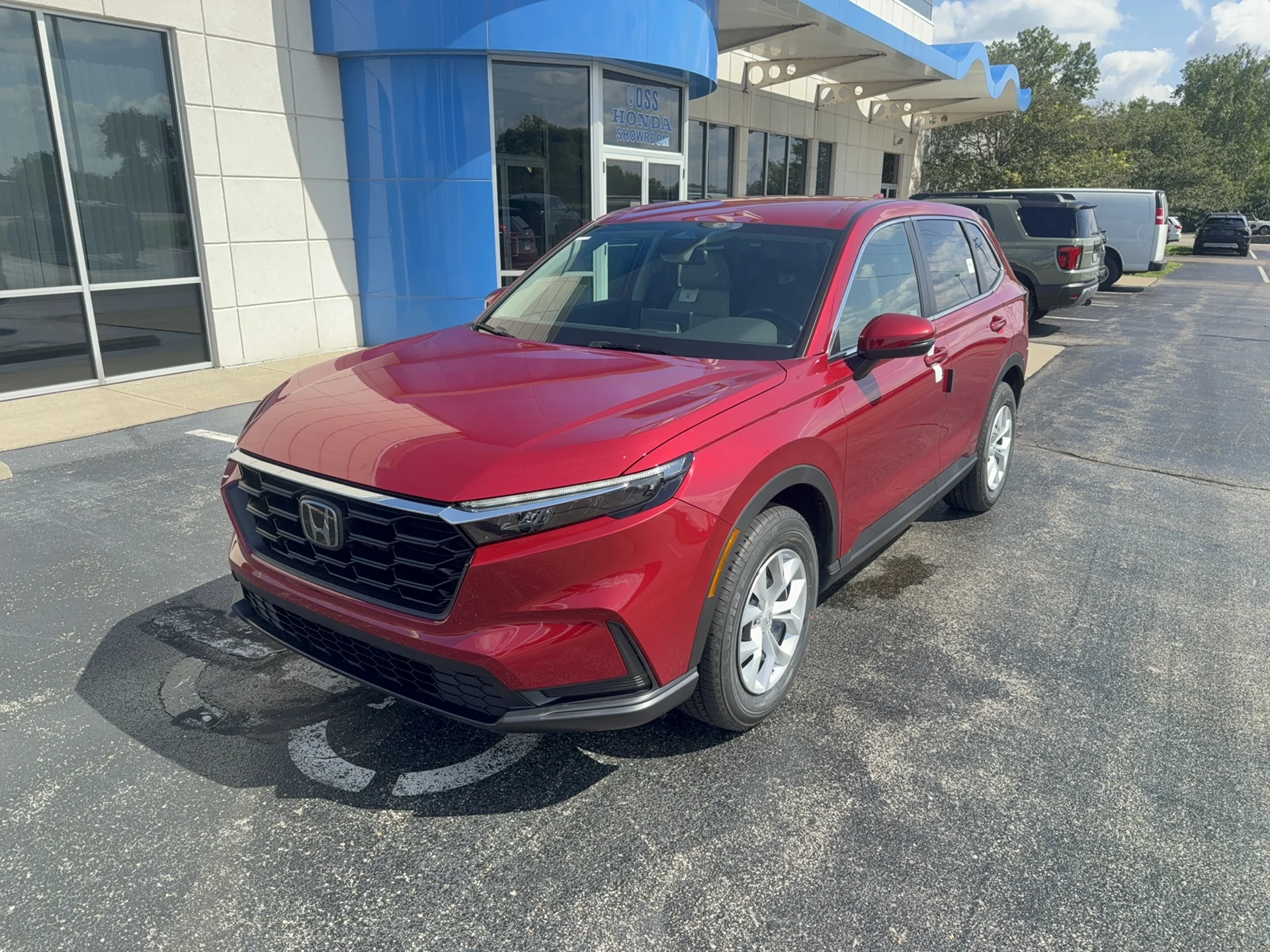 New 2026 Radiant Red Metallic Honda LX image 1