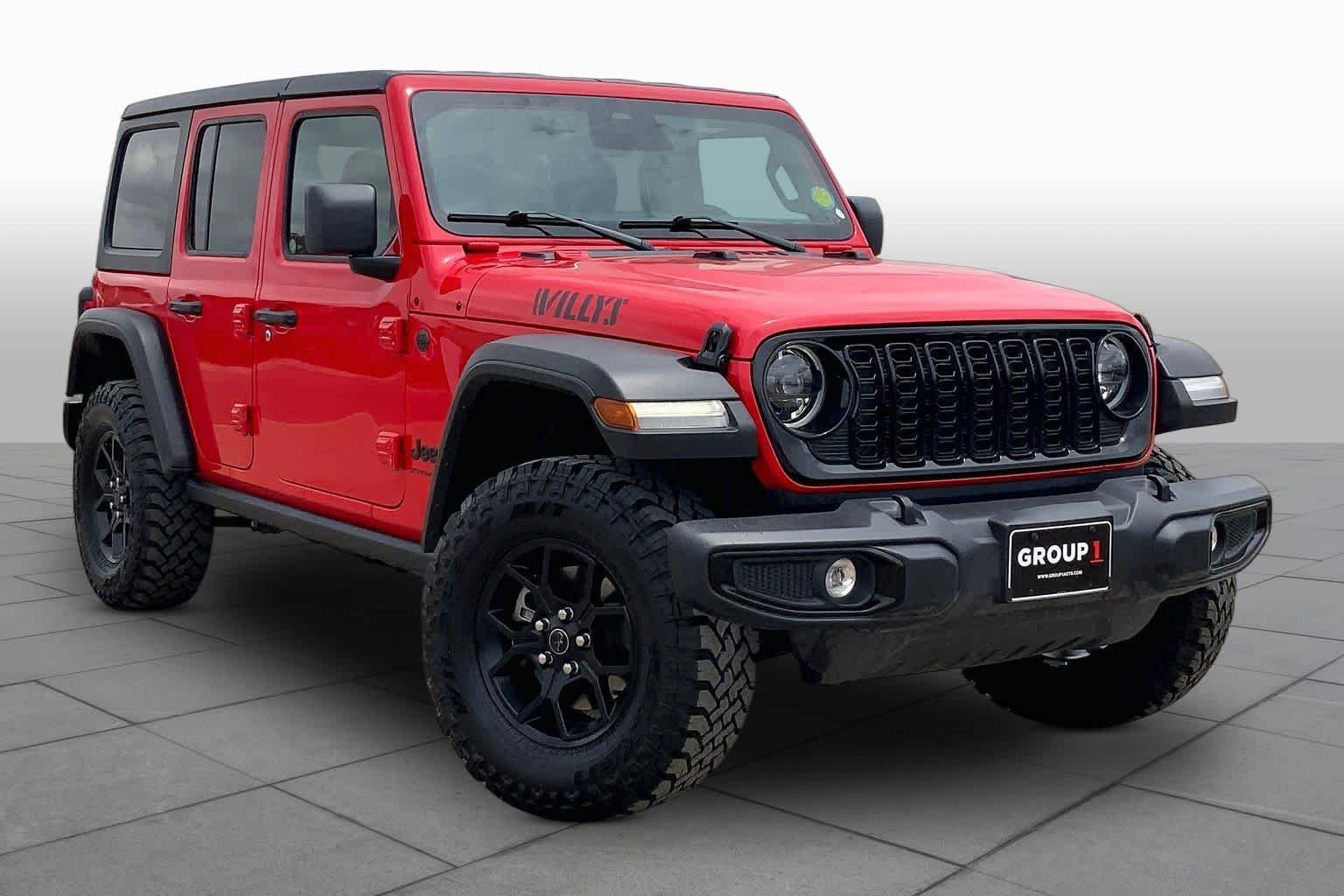 Certified Pre-Owned 2025 Jeep Wrangler Willys 4 Door SUV in