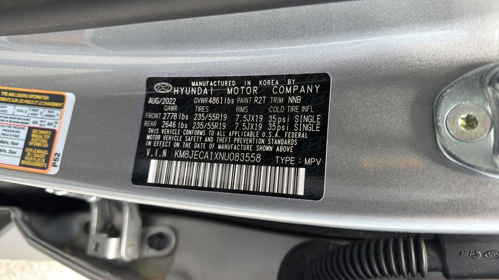 Used 2022 Silver Hyundai Limited image 35