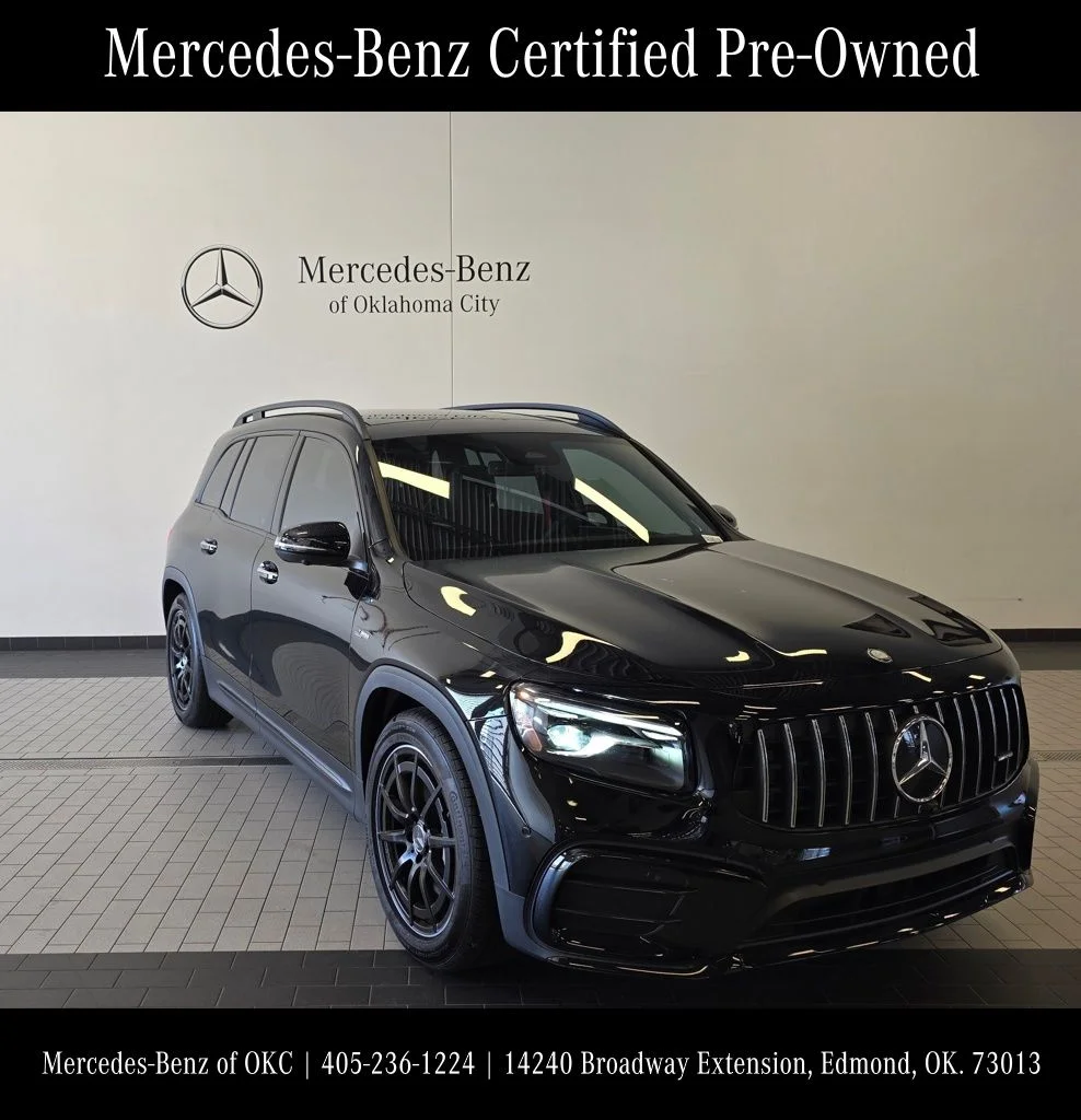 Certified Used 2025 Black Mercedes-Benz GLB 35 AMG® image 3