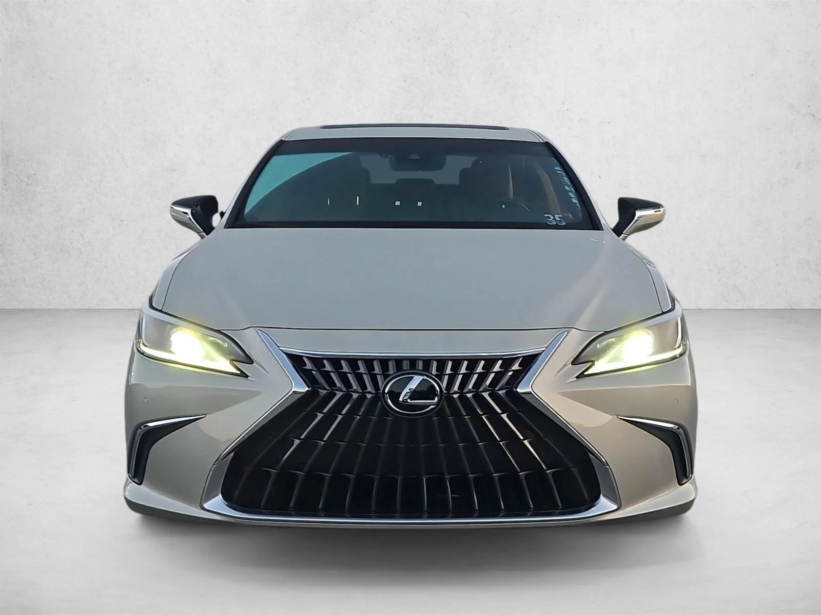 Used 2025 Moonbeam Beige Metallic Lexus ES 350 image 2