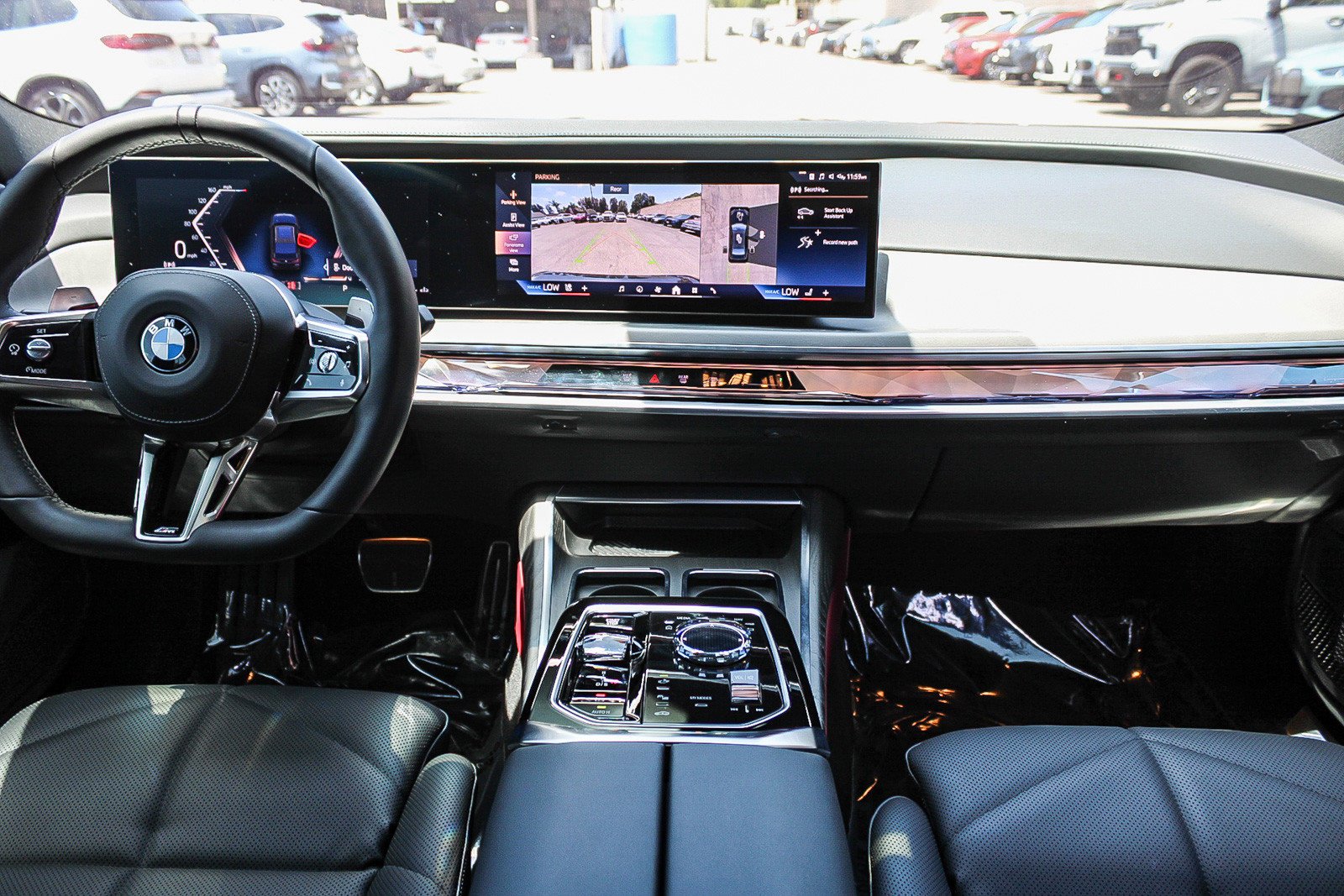 Used 2025 Black Sapphire Metallic BMW 740i image 13