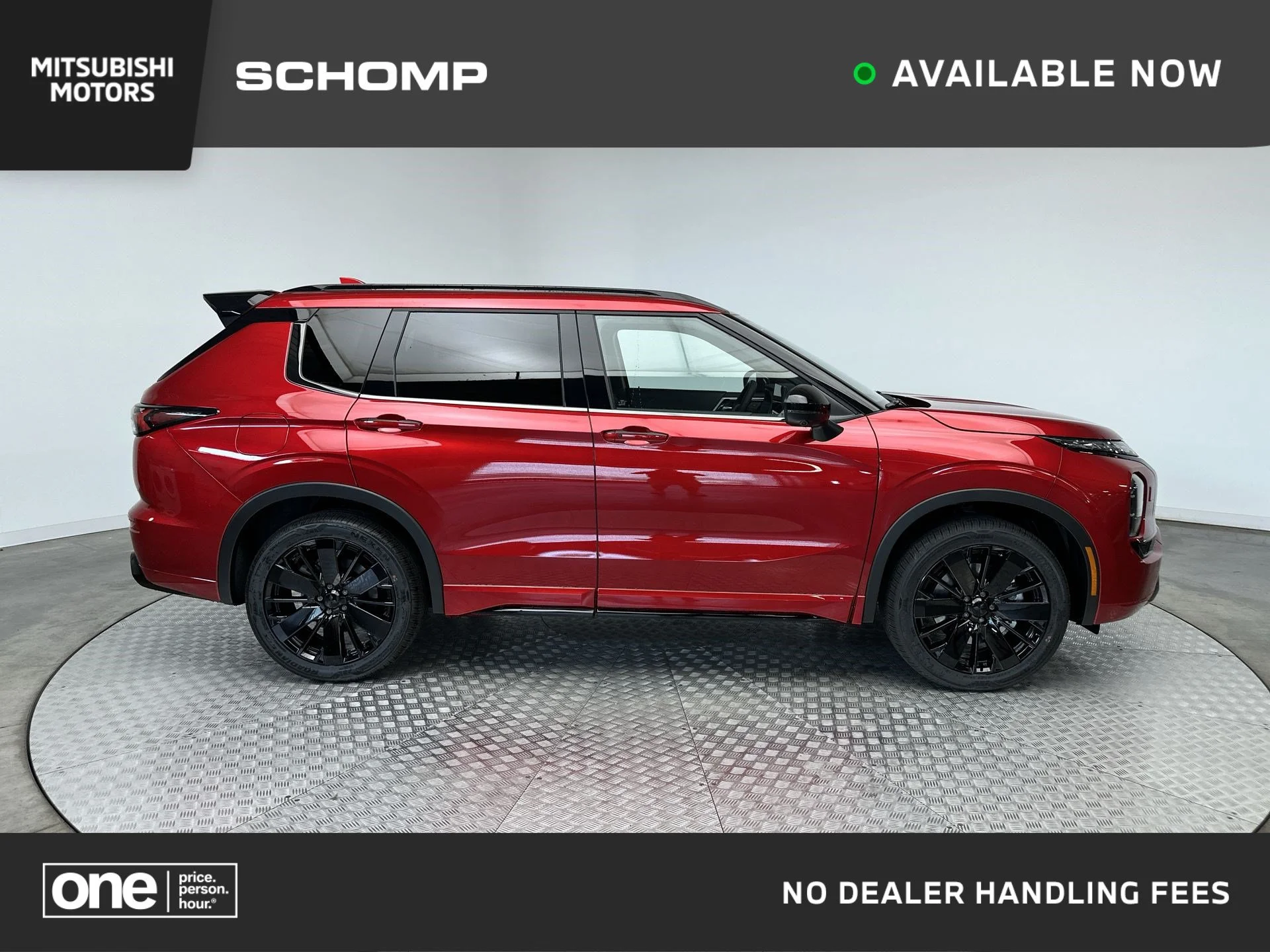 New 2026 Red Diamond Mitsubishi BLACK EDITION S-AWC image 1