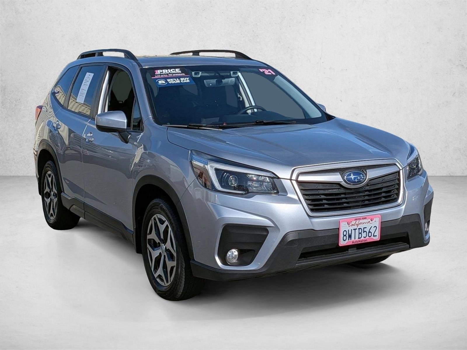 Used 2021 Ice Silver Metallic Subaru Premium image 3