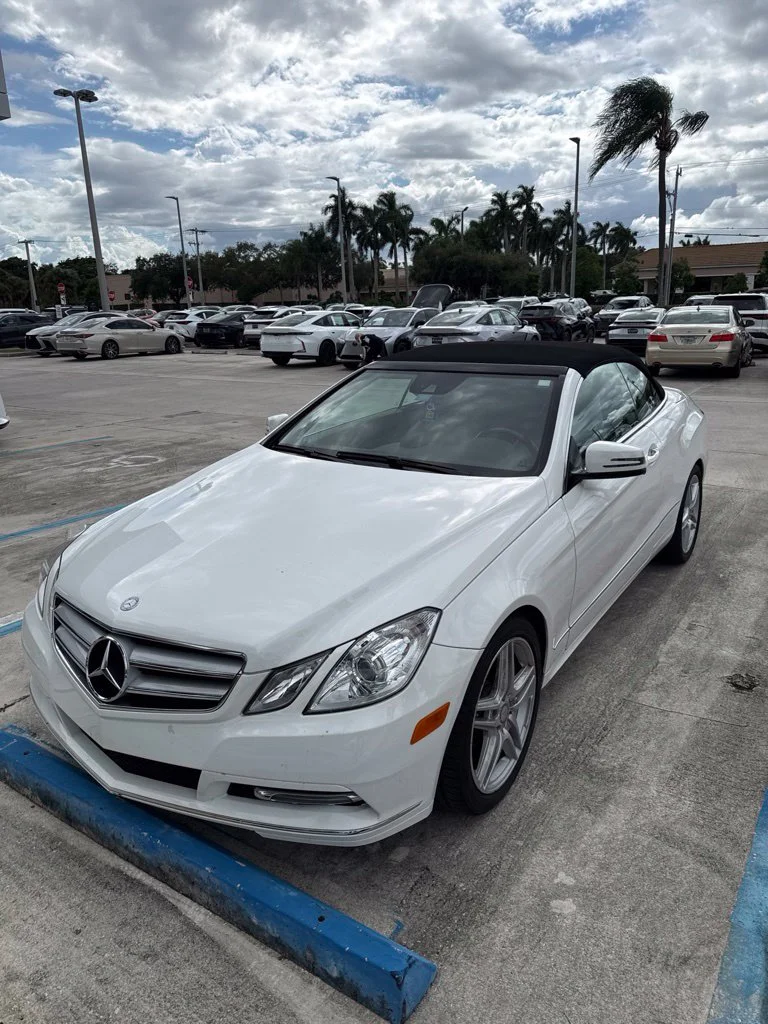 Used 2013 Polar White Mercedes-Benz E 350 image 4
