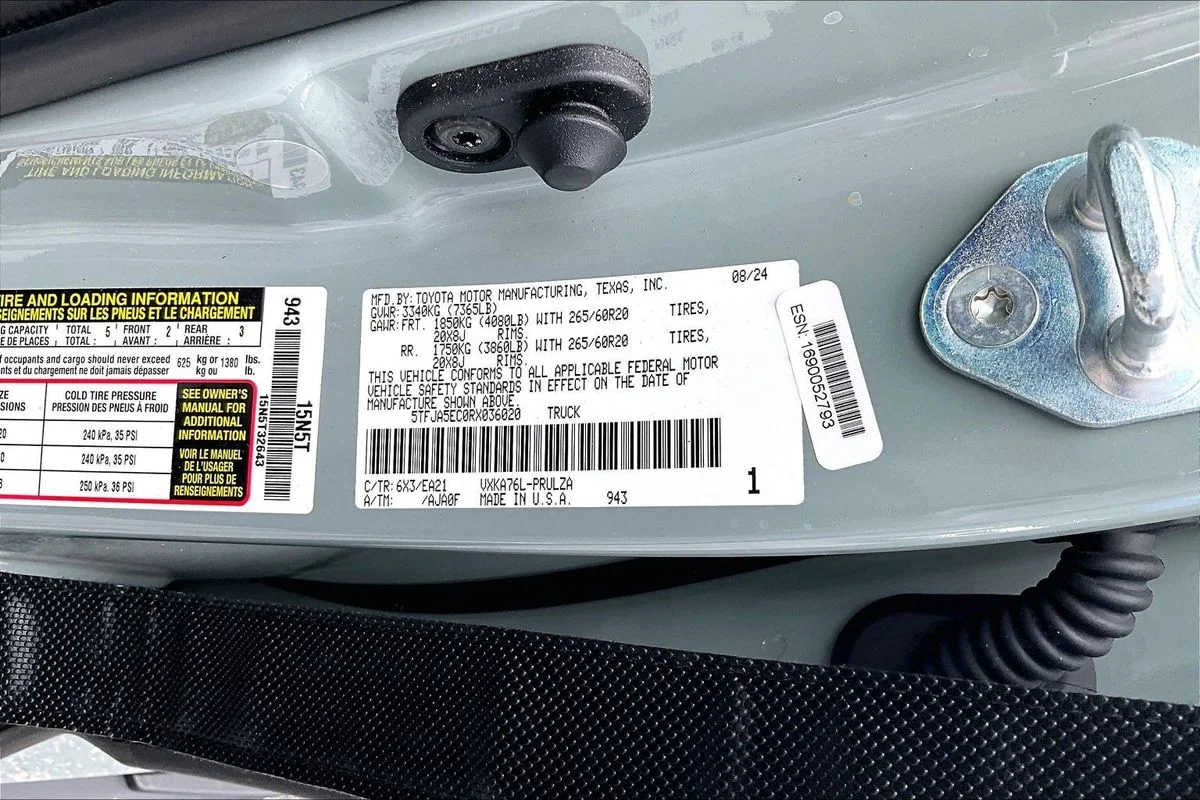 Used 2024 Gray Toyota Limited image 20