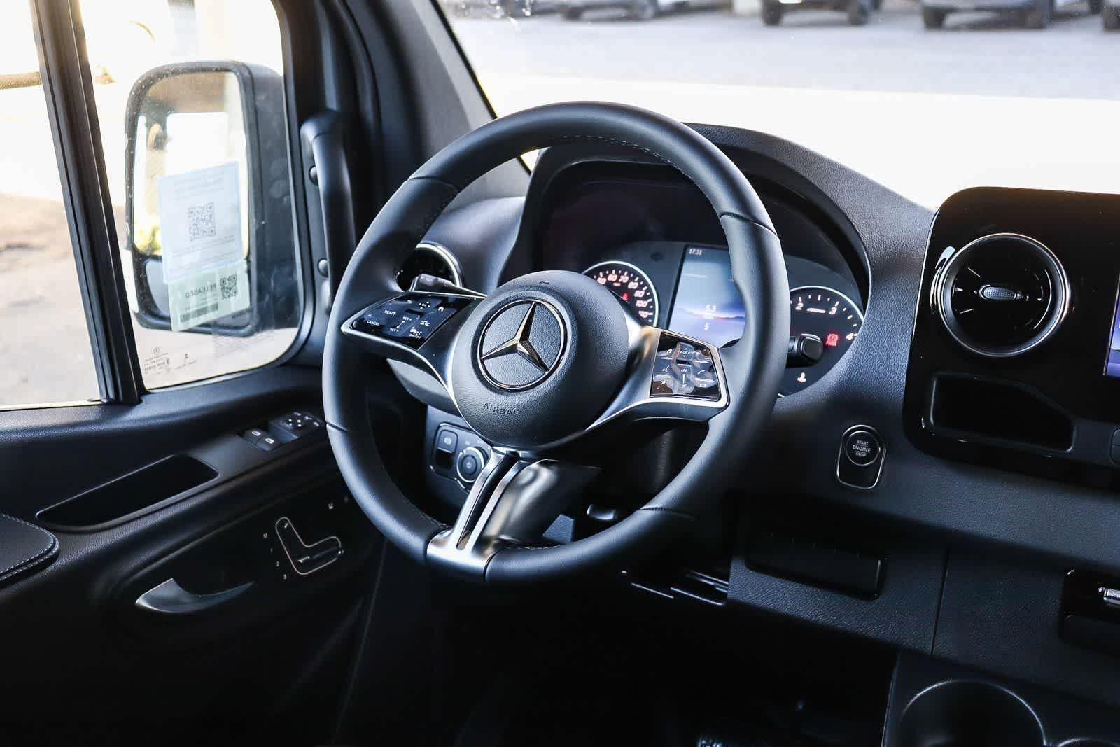 New 2026 Graphite Gray Mercedes-Benz Cargo 144WB High Roof AWD 2.0L I4 Diesel Turbo HO image 16