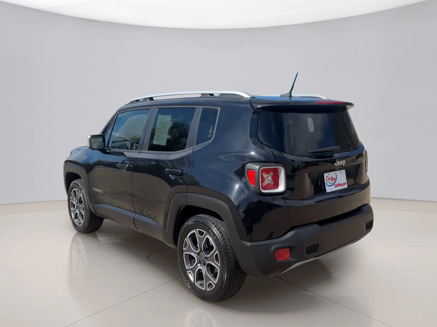 Used 2015 Black Jeep LIMITED image 3