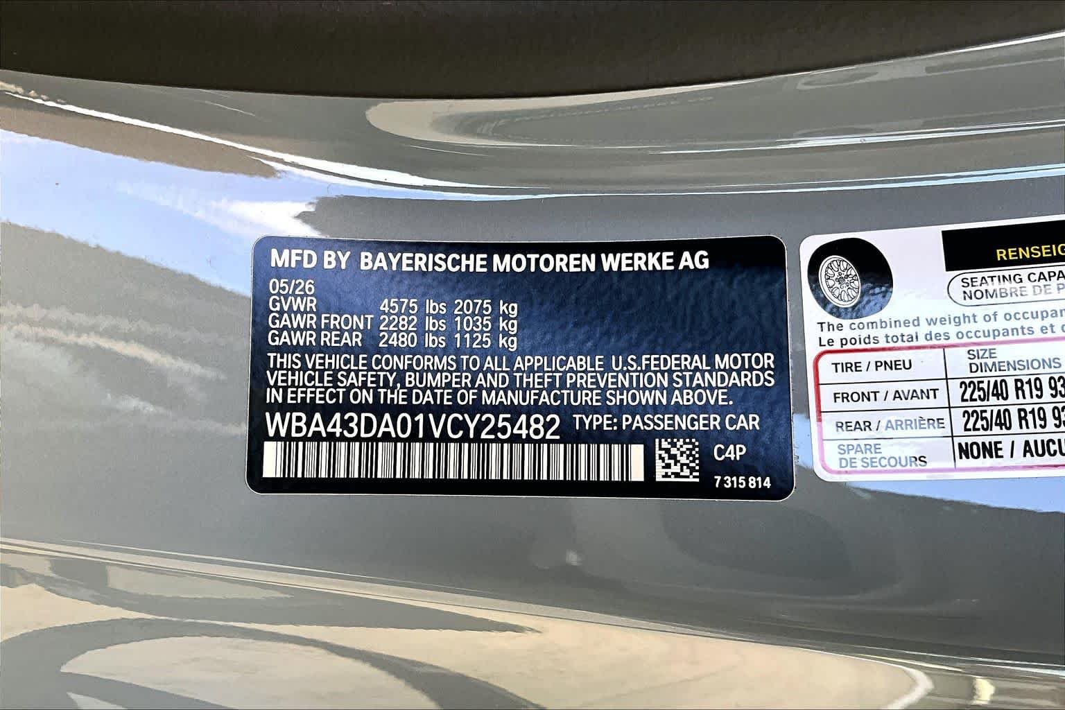 New 2027 Brooklyn Grey Metallic BMW 430i image 19