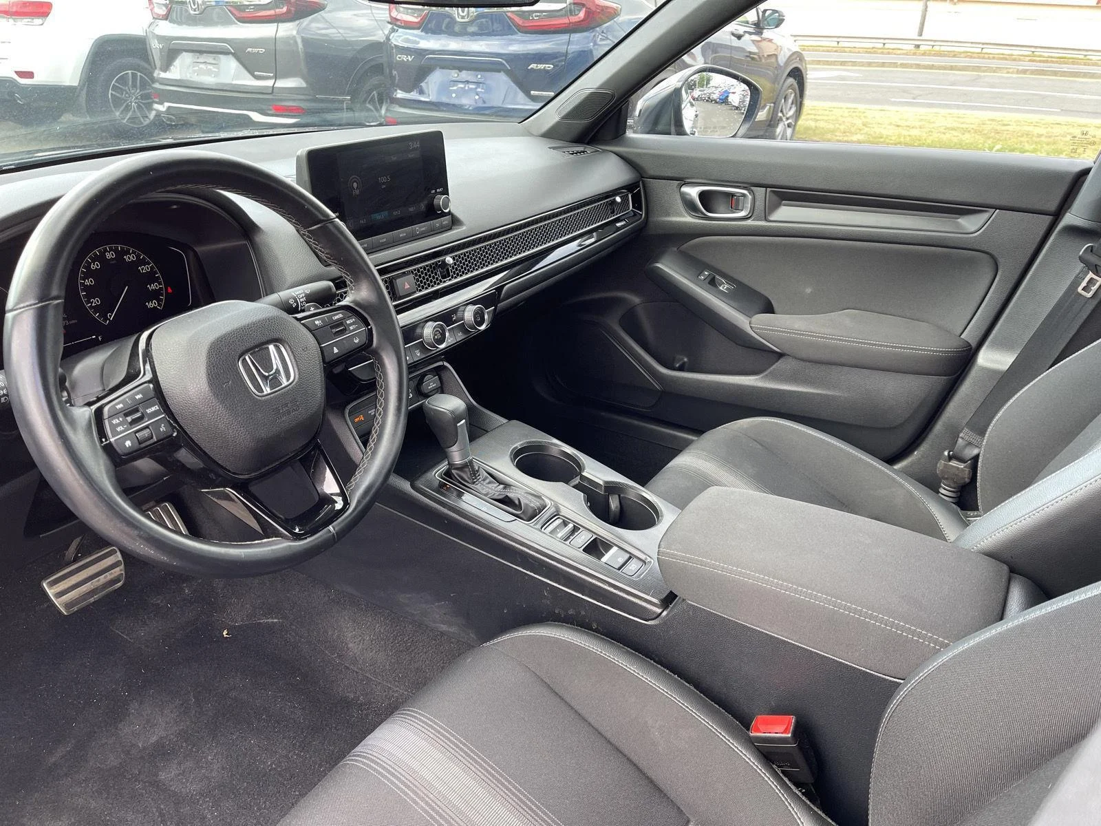 Used 2025 Meteorite Gray Metallic Honda Sport image 4