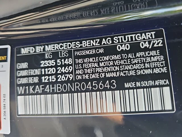 Used 2022 Black Mercedes-Benz C 300 image 33