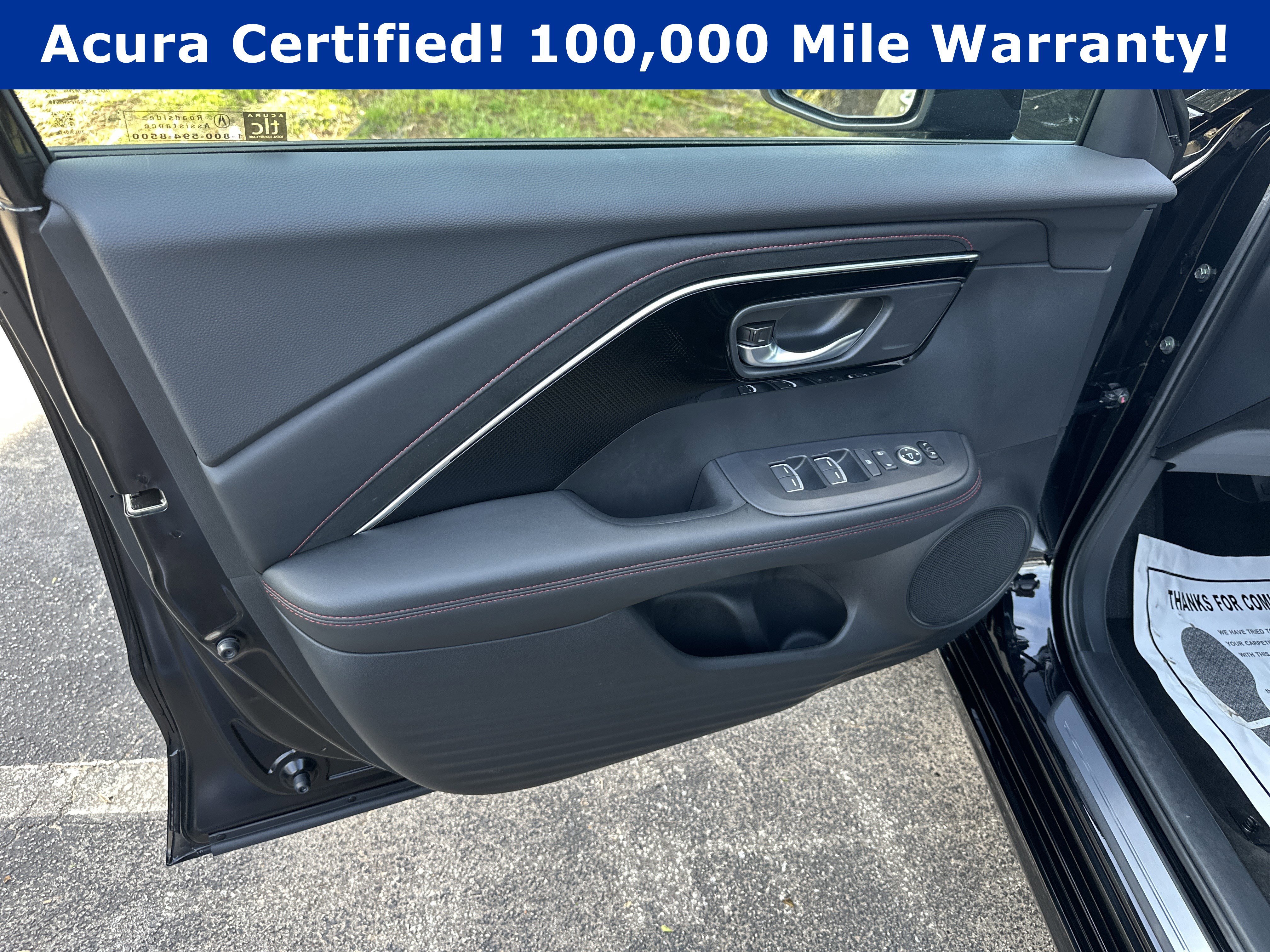 Used 2025 Crystal Black Pearl Acura w/A-Spec Package image 10