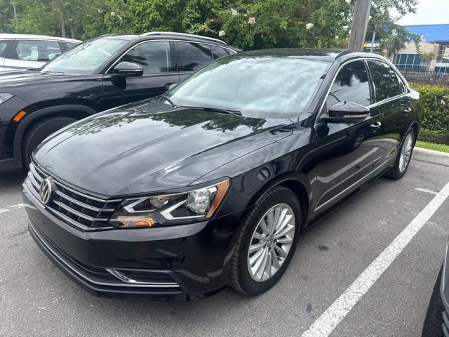 Used 2017 Black Volkswagen 1.8T SE image 1