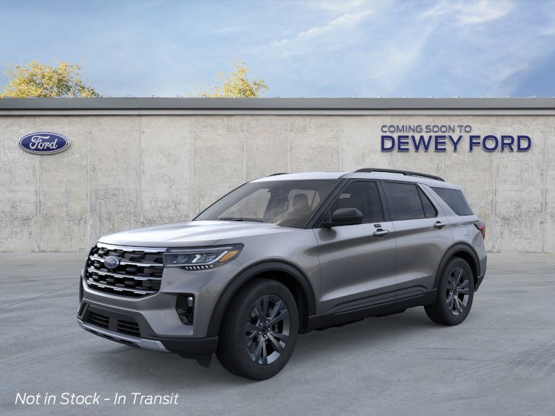 New 2026 Carbonized Gray Metallic Ford Active image 1