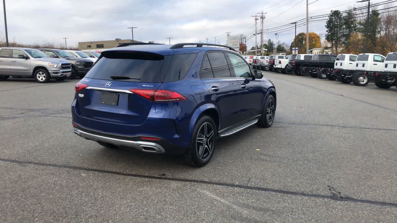 Used 2020 Brilliant Blue Metallic Mercedes-Benz GLE 350 image 8