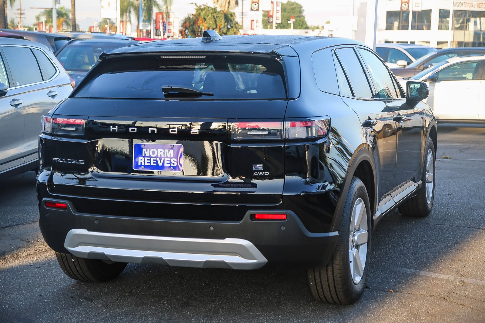 New 2026 Raven Black Honda EX AWD image 8
