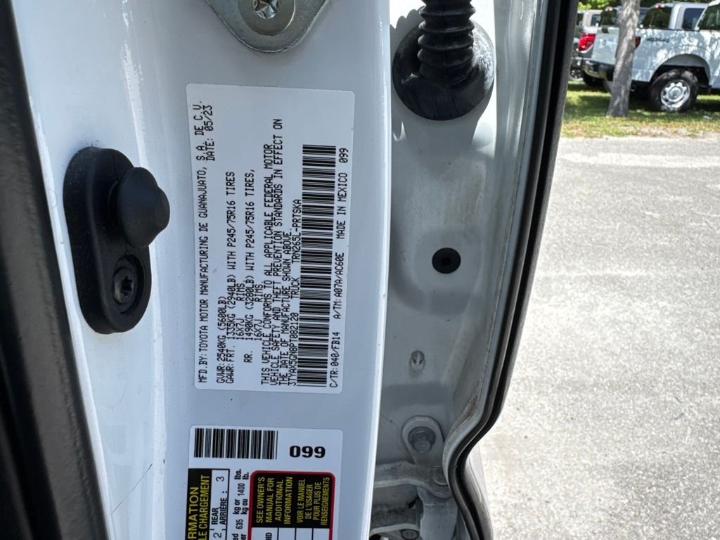 Used 2023 White Toyota SR image 14