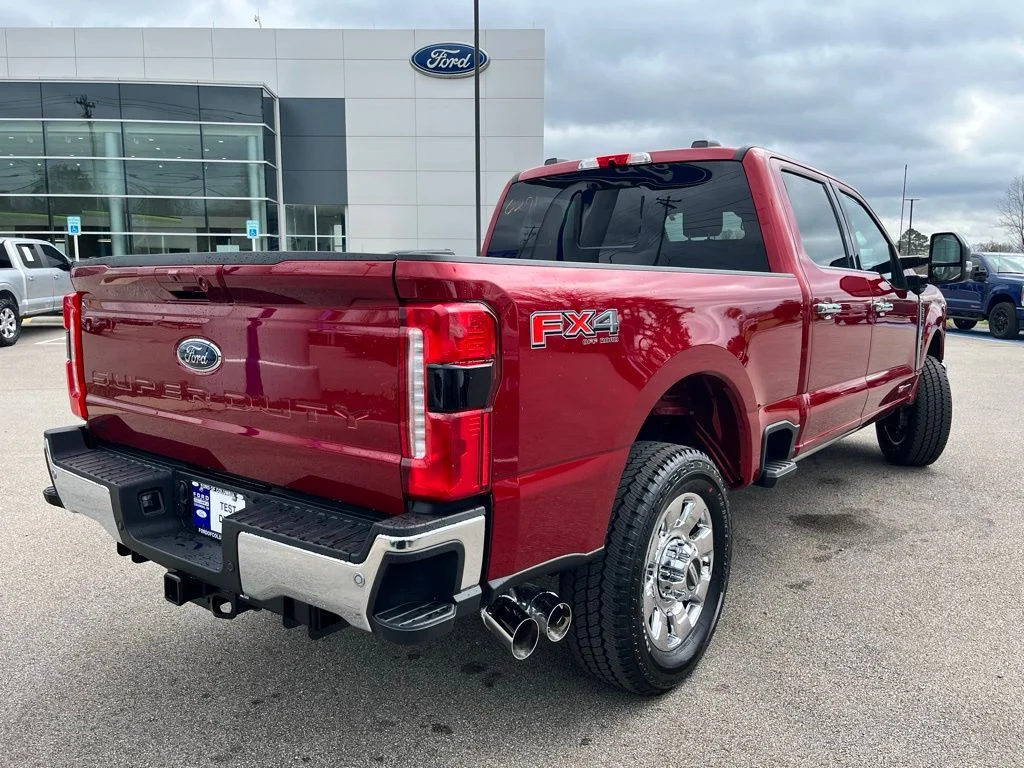 New 2026 Red Ford Lariat image 5
